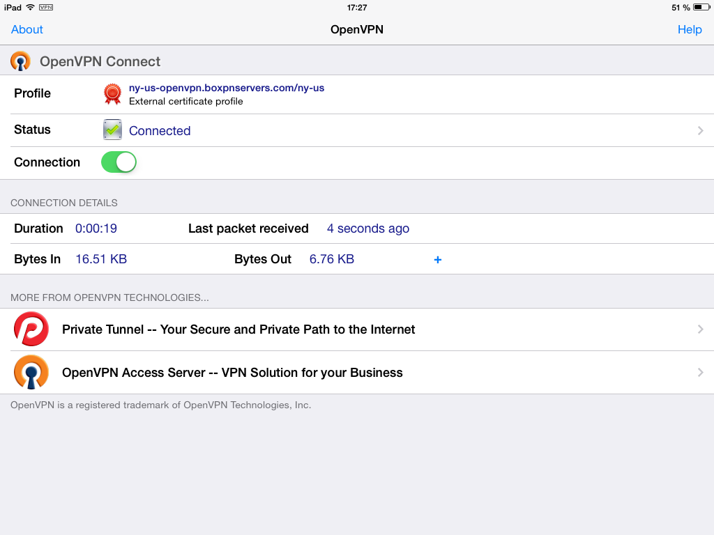 instal the new for ios OpenVPN Client 2.6.5